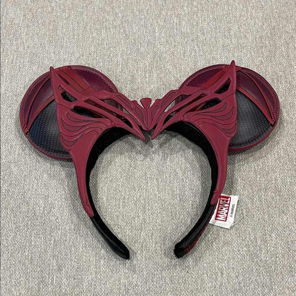Marvel Dark Red Mouse Ears Headband